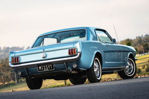 Street Machine Features Tess Macdonald Ford Mustang Rear Angle 2